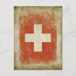 Schweizer Postkarte im Coolen Vintagen Stil