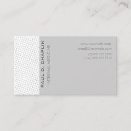 Schweizer punktiert Minimalistic elegantes Visitenkarte