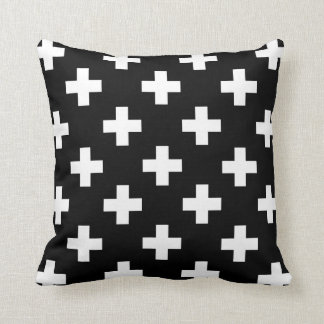 Schweizer Querschwarzweiss-kissen Kissen