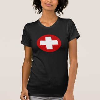 Schweizer rotes Kreuz-NotErholung Roundell T-Shirt