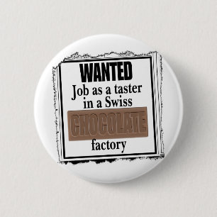 Schweizer Schokolade Button