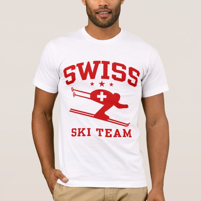 Schweizer Skiteam T-Shirt (Vorderseite)
