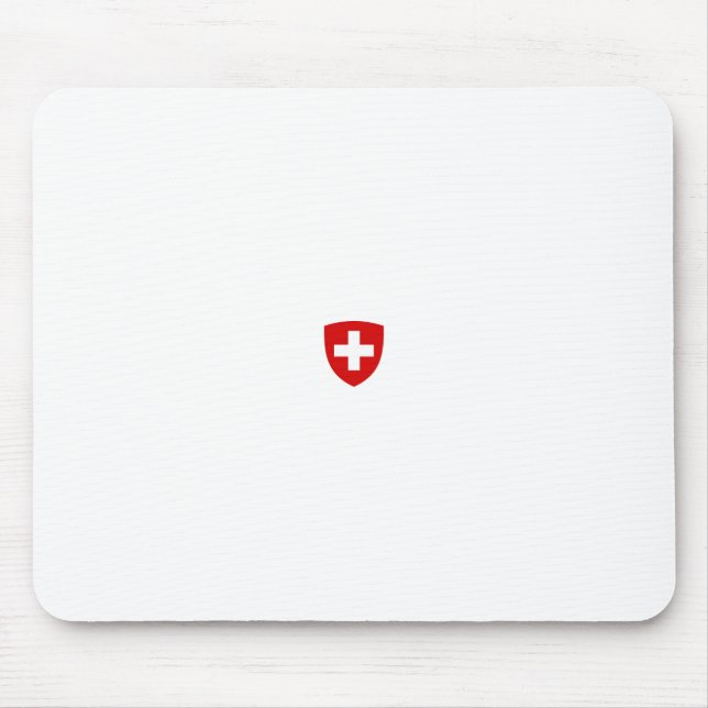 Schweizer Wappen - die Schweiz-Andenken Mousepad (Vorne)