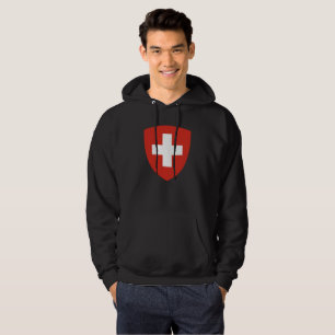Schweizer Wappen Hoodie