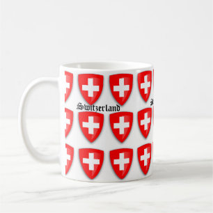 Schweizer Wappen Schweizer Text Souvenir Kaffeetasse