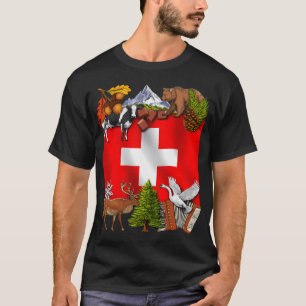 Schweizer Wurzeln T-Shirt