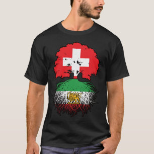 Schweizerisch gezüchtete iranische Wurzeln Löwe un T-Shirt