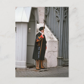 Schweizerische Garde in Uniform, von Michelangelo Postkarte