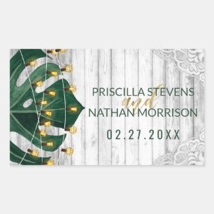 Schweizerische Käsesehne Streichellichter Lace Gol Rechteckiger Aufkleber