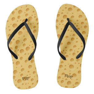 Schweizerisches Käsemuster Flip Flops