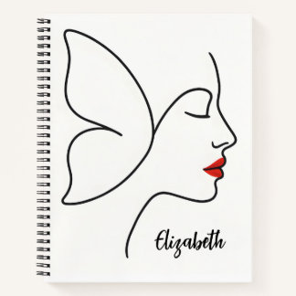 Schwellenflügel - versteckte Schmetterlinge Notizbuch