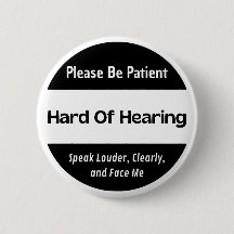 schwer hörbar - Schwarzweißtextur