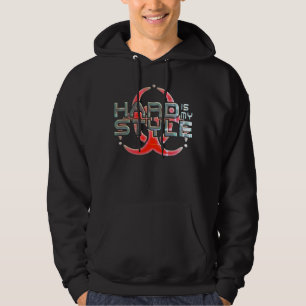 Schwer ist mein Stil HARDCORE MUSIK GENRES 1 Hoodie