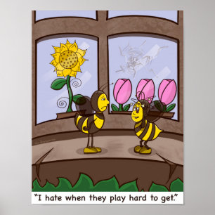 Schwer spielen, um Poster zu bekommen