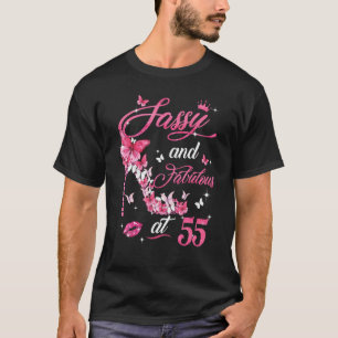 Schwer und üppig bei 55 Schmetterling 55. 1966 Fra T-Shirt