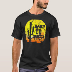 schwer zu handhaben Pflanze Pots Niedlich Cactus R T-Shirt