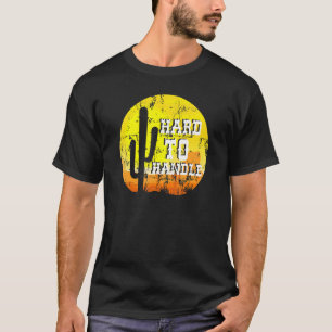 Schwer zu handhaben Pflanzkübel Süßer Kaktus Retr T-Shirt