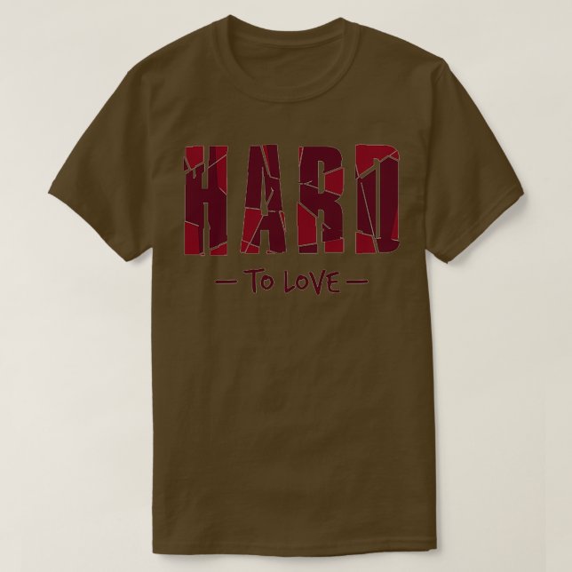 schwer zu Liebe T-Shirt (Design vorne)