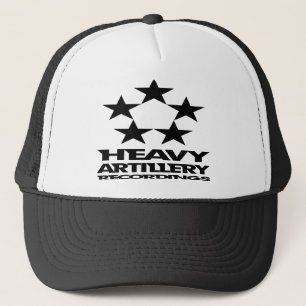 SCHWERE ARTILLERIE-HUT (schwarzes Logo) Truckerkappe