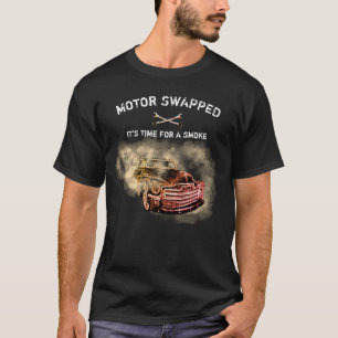 Schwere LKW-Restaurierungsmotor Swap-Rauch T-Shirt