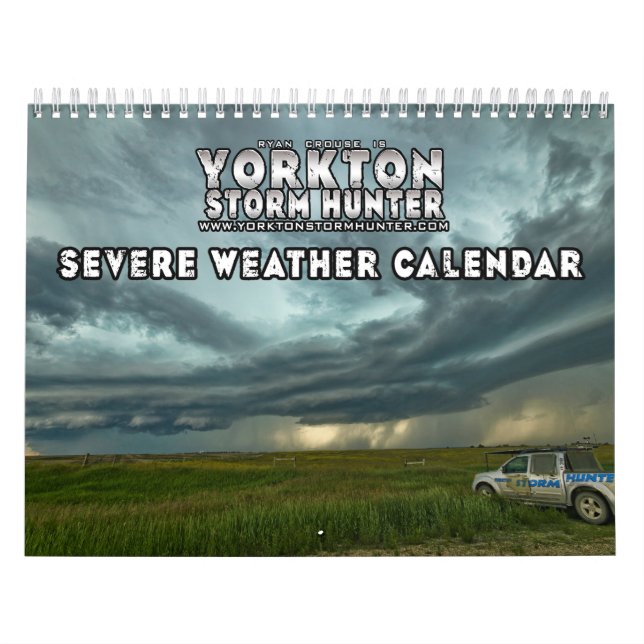 Schwere Wetterkalender Kalender (Titelbild)