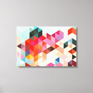 Schwere Wörter Leinwanddruck