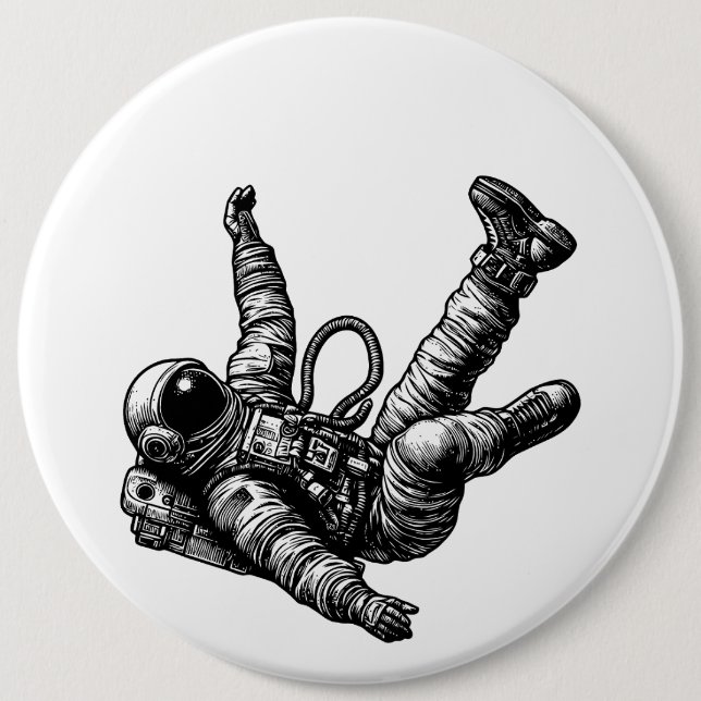 Schwerelosigkeit Button (Vorderseite)