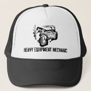 Schwerer Ausrüstungs-Mechaniker Truckerkappe