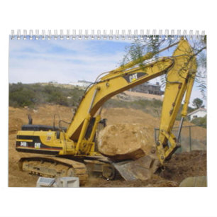 Schwerer Ausrüstungskalender Kalender