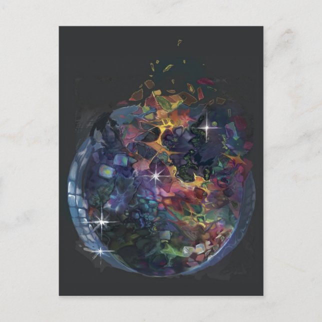 Schwerer Bass*** Postkarte (Vorderseite)