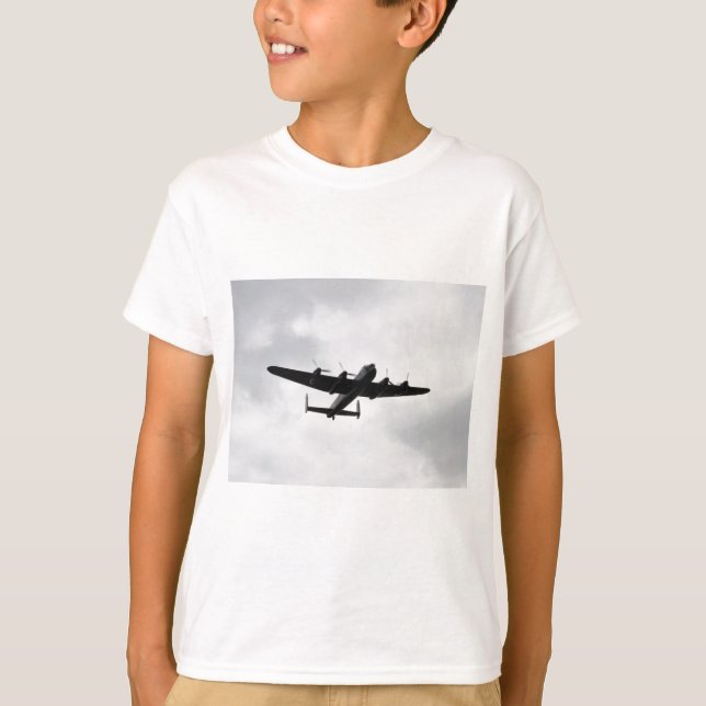 Schwerer Bomber Lancasters T-Shirt (Vorderseite)
