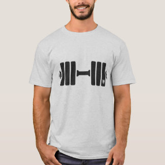 Schwerer Dumbbell T-Shirt