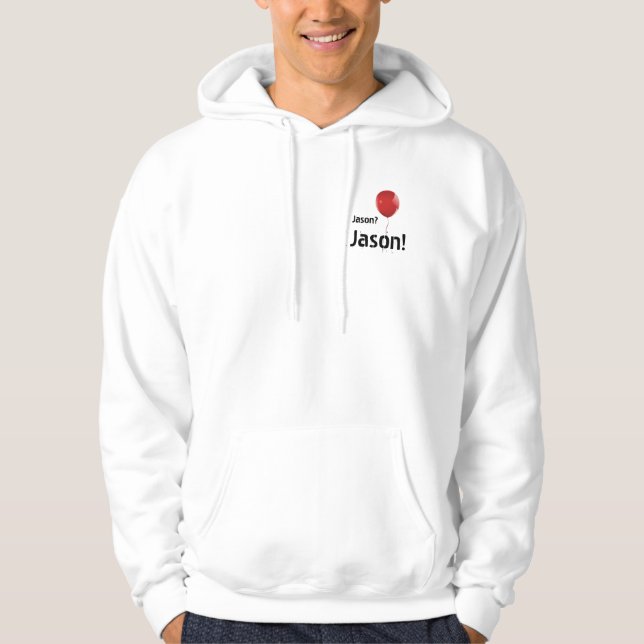 Schwerer NiederschlagHoodie Hoodie (Vorderseite)