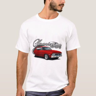 Schwerer roter Klassiker T-Shirt