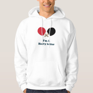 Schwerer Schlagmann-Klingeln Pong Hoodie
