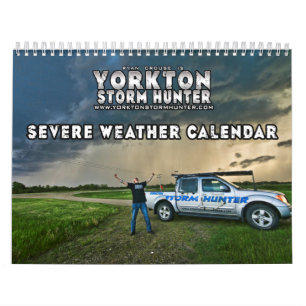 Schwerer Wetterkalender Kalender