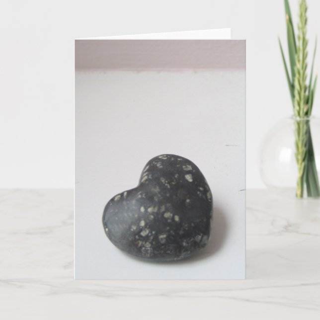 schweres Herz Feiertagskarte (Vorderseite)