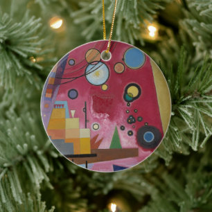 Schweres Rot von Wassily Kandinsky Keramik Ornament