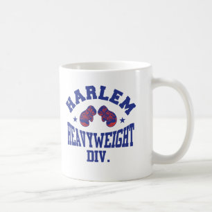 Schwergewichts- Blau Harlems Tasse
