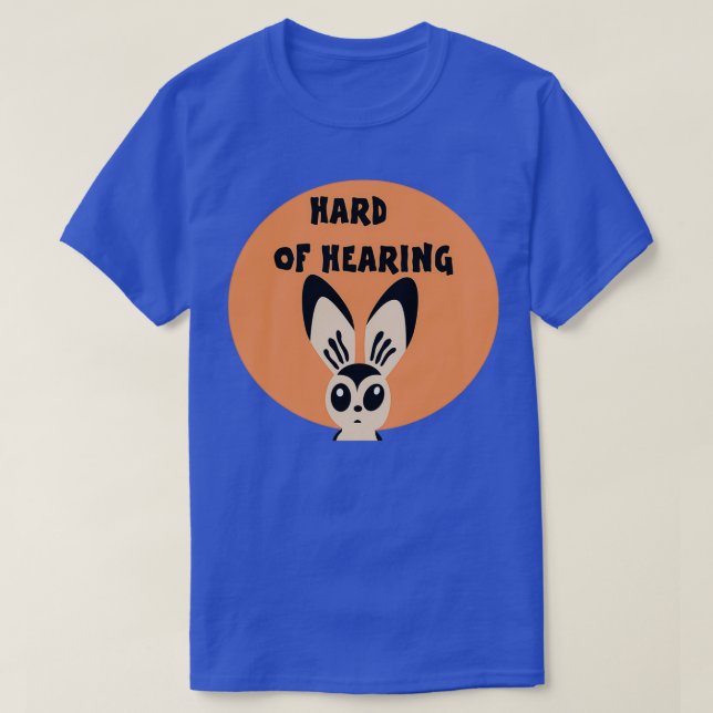schwerhörig 38 T-Shirt (Design vorne)