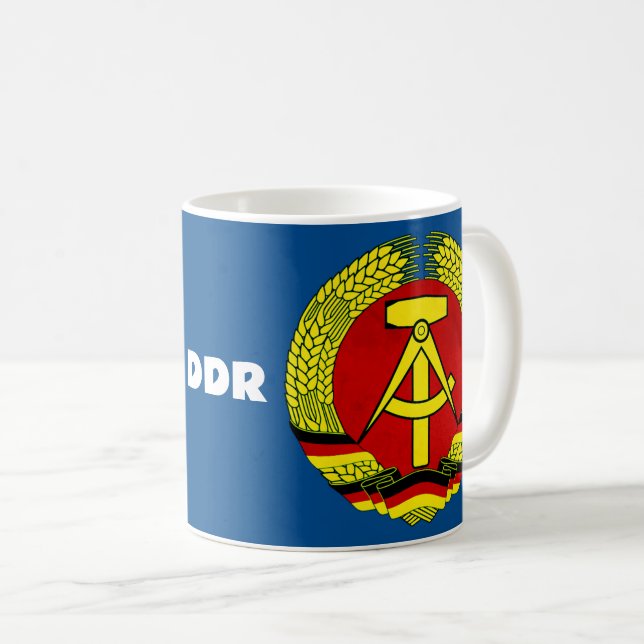 Schwerin, DDR, Schwerin, Deutschland, Ossi Kaffeetasse (VorderseiteRechts)