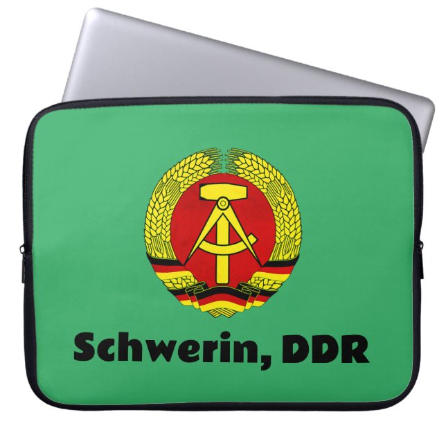 Schwerin, DDR, Schwerin, Deutschland, Ossi Laptopschutzhülle (Vorderseite)