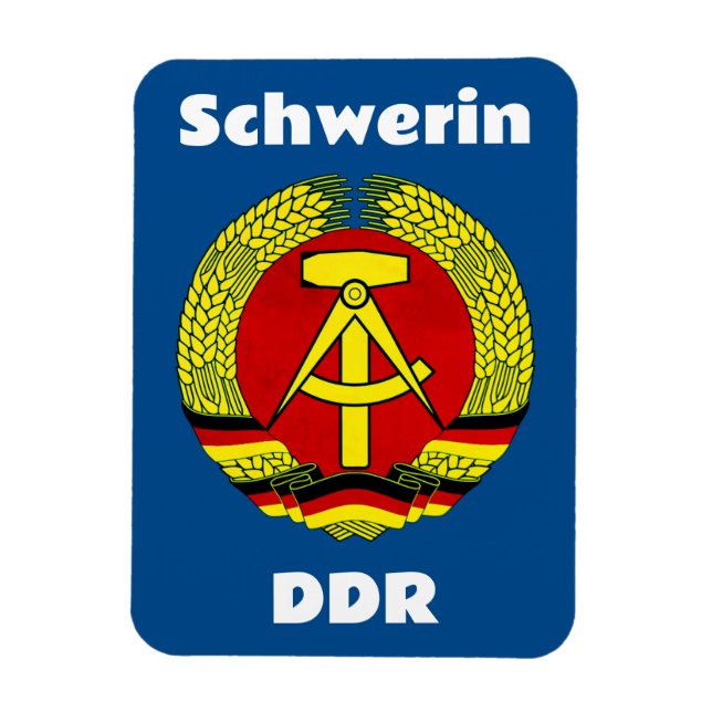 Schwerin, DDR, Schwerin, Deutschland, Ossi Magnet (Vertikal)