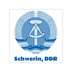 Schwerin, DDR, Schwerin, Deutschland, Ossi Permastempel