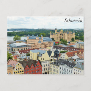 Schwerin, Deutschland Postkarte