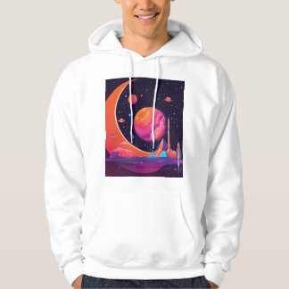 Schwerkraft & Magnetismus im Weltraum – futuristis Hoodie