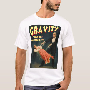 Schwerkraft unterrichten die Kontroverse T-Shirt