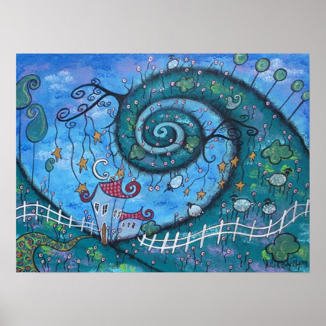 Schwerkraftdruck Poster (Vorne)