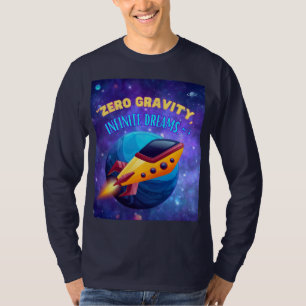 Schwerkraftlose unendliche Träume T-Shirt