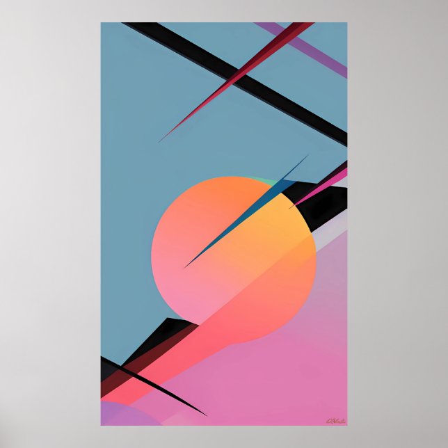 Schwerkraftströme Poster (Vorne)